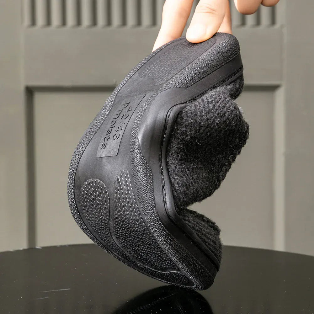 Chausson homme chaud