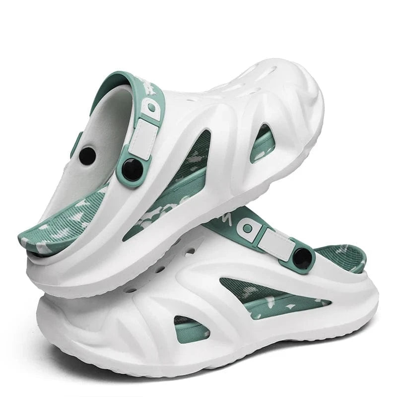Chausson homme été Blanc/Bleu 1 / 36-37