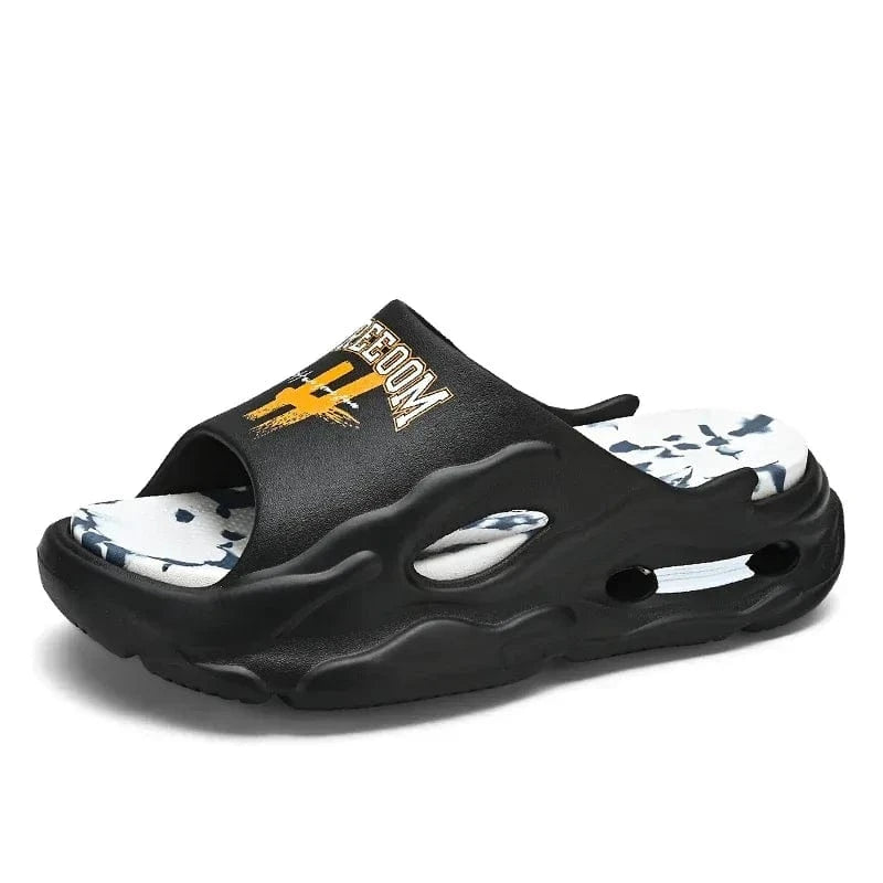 Chausson homme été Noir/Blanc / 36-37