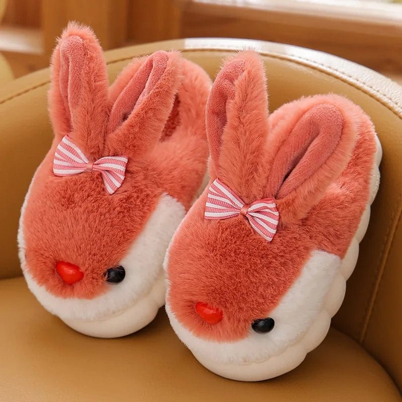 Chausson lapin enfant Rouge / 20-21