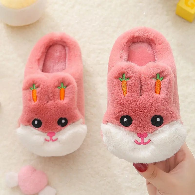 Chausson lapin enfant Rose 1 / 19-20