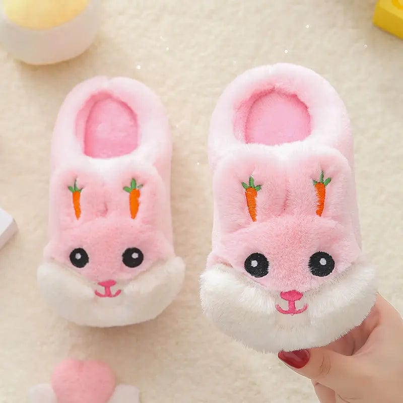 Chausson lapin enfant Rose 2 / 19-20