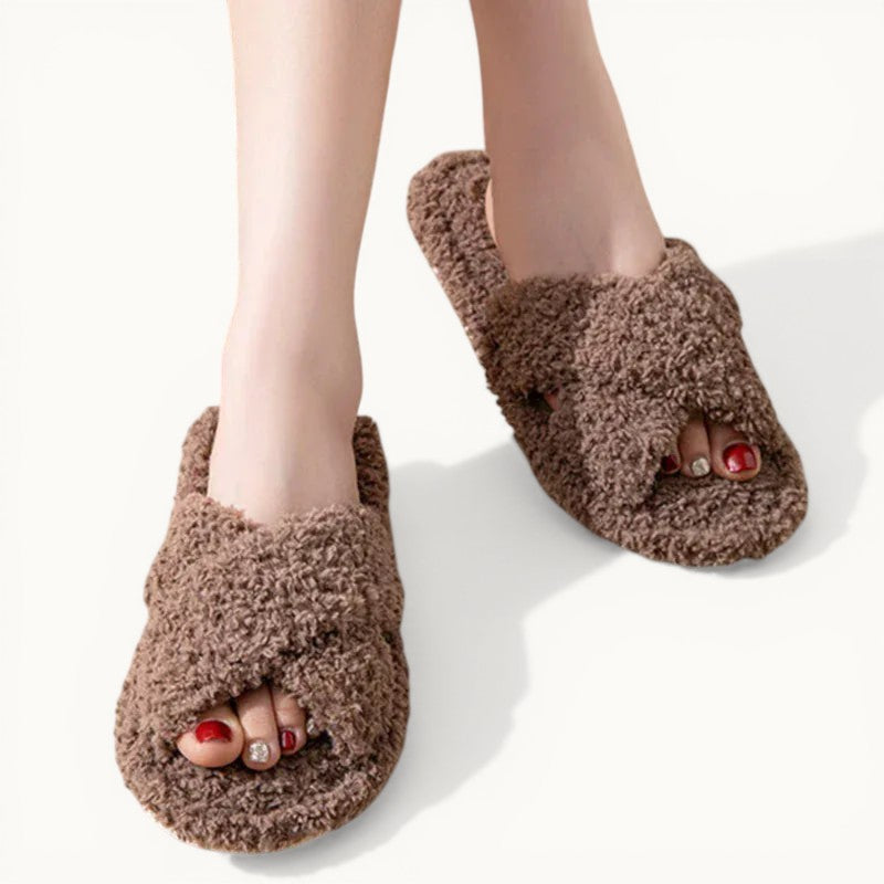 Chausson moumoute femme