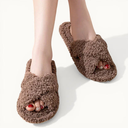 Chausson moumoute femme