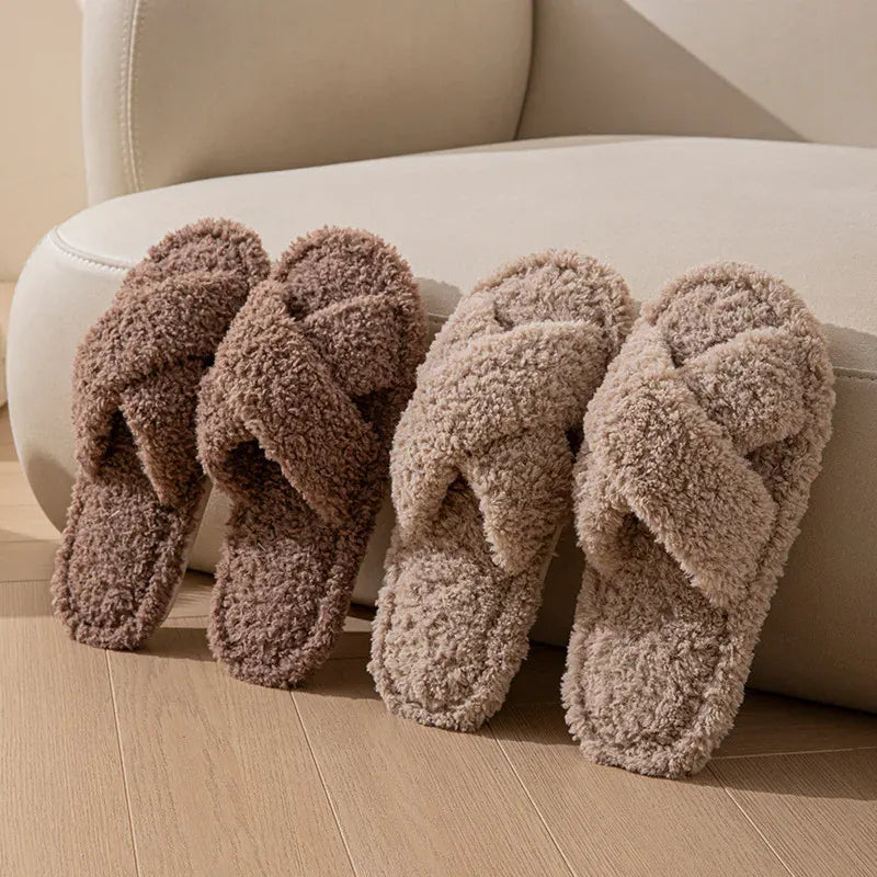 Chausson moumoute femme