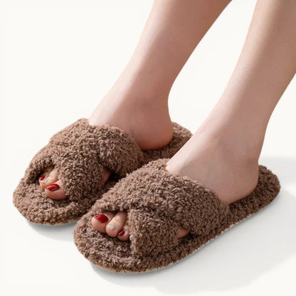Chausson moumoute femme