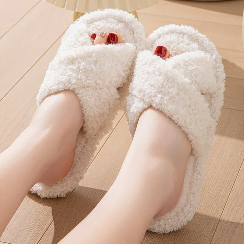 Chausson moumoute femme