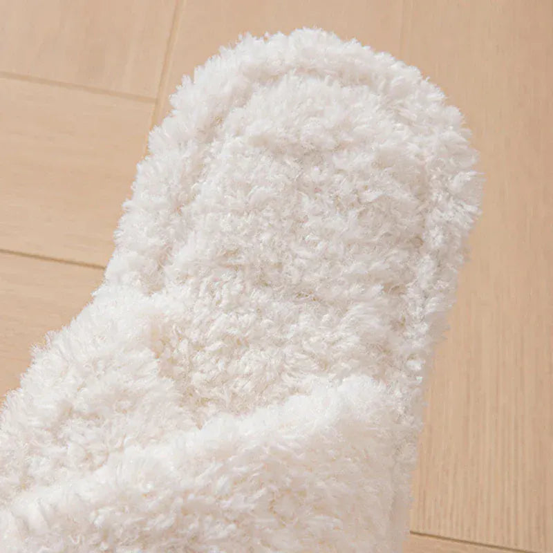 Chausson moumoute femme