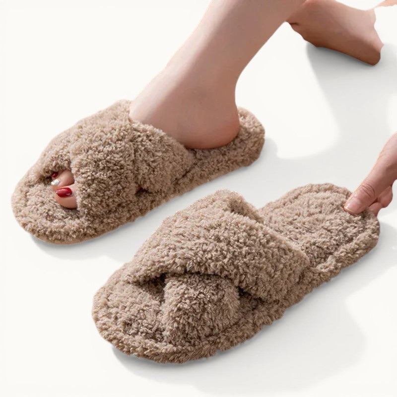 Chausson moumoute femme