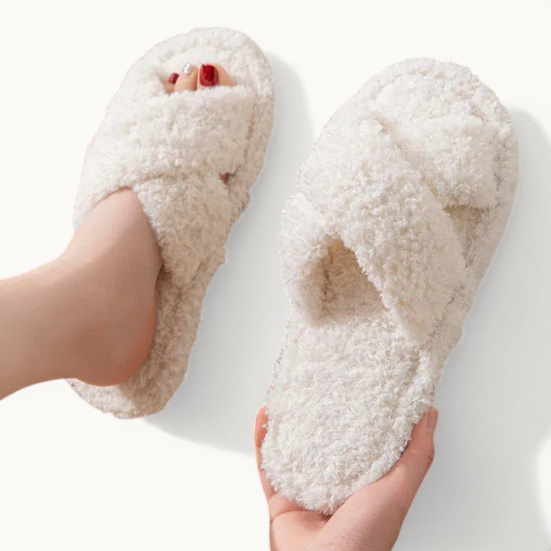 Chausson moumoute femme