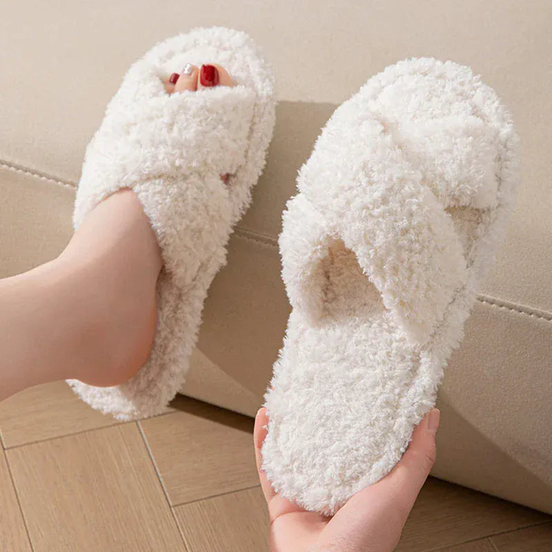 Chausson moumoute femme