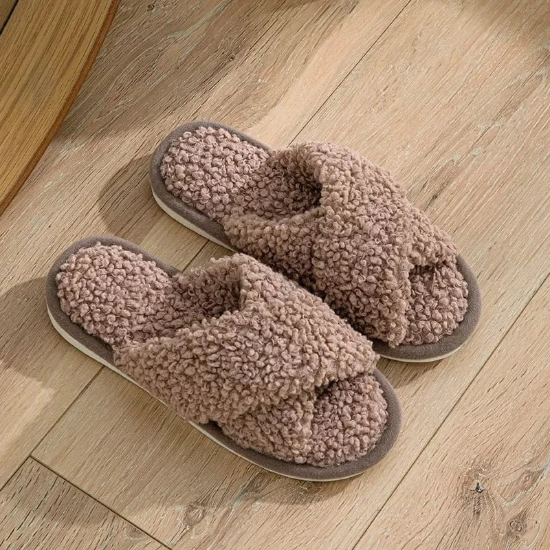 Chausson moumoute - Ladies Marron / 35-36