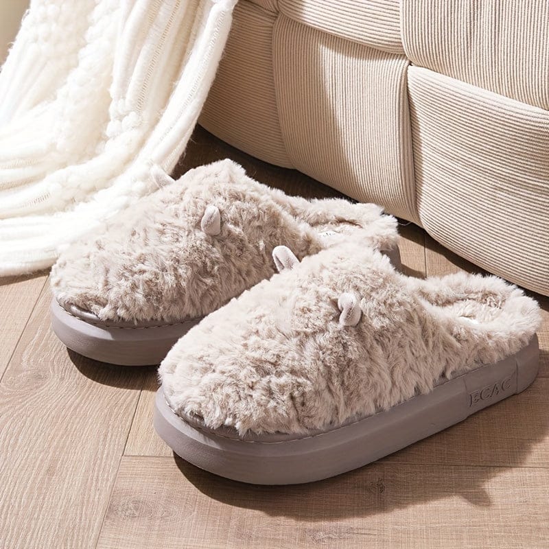 Chausson moumoute - Zoreil Marron / 39-40