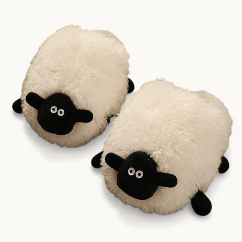 Chausson Mouton Blanc / 35-36