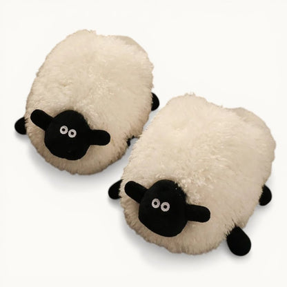 Chausson Mouton Blanc / 35-36