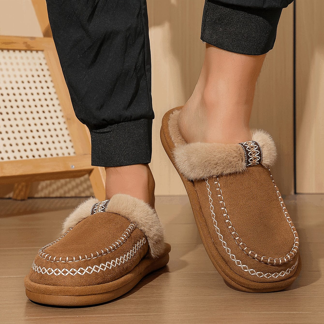 Chausson mule - Wint Camel / 40-41