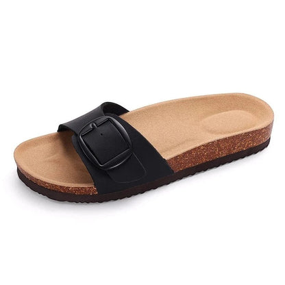 Chausson orthopédique été Noir / 35-36