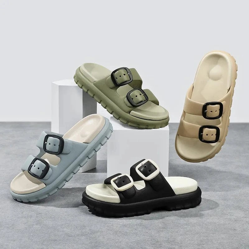 Chausson ouvert femme | Confort et légèreté