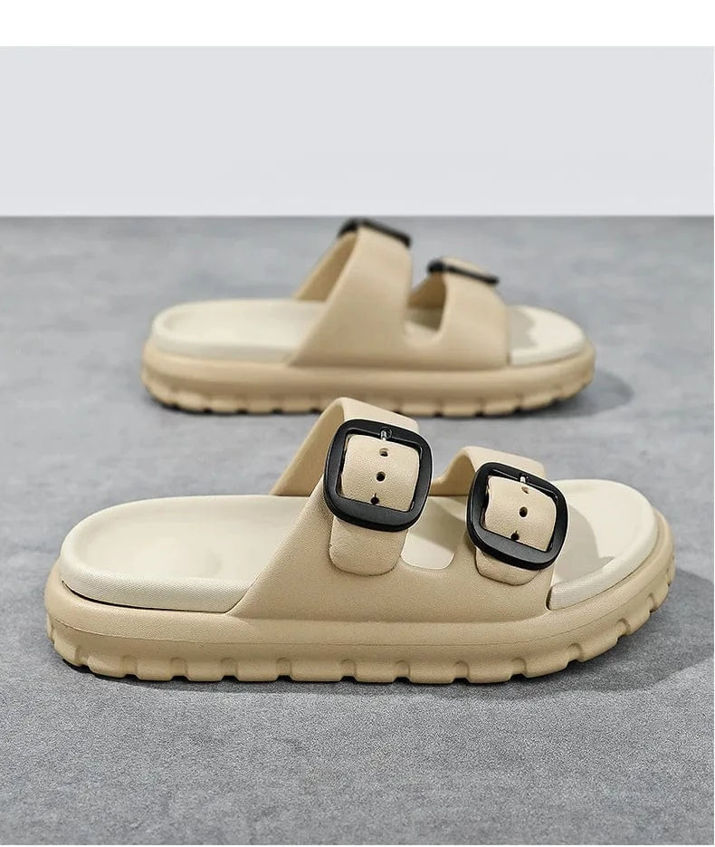 Chausson ouvert femme | Confort et légèreté