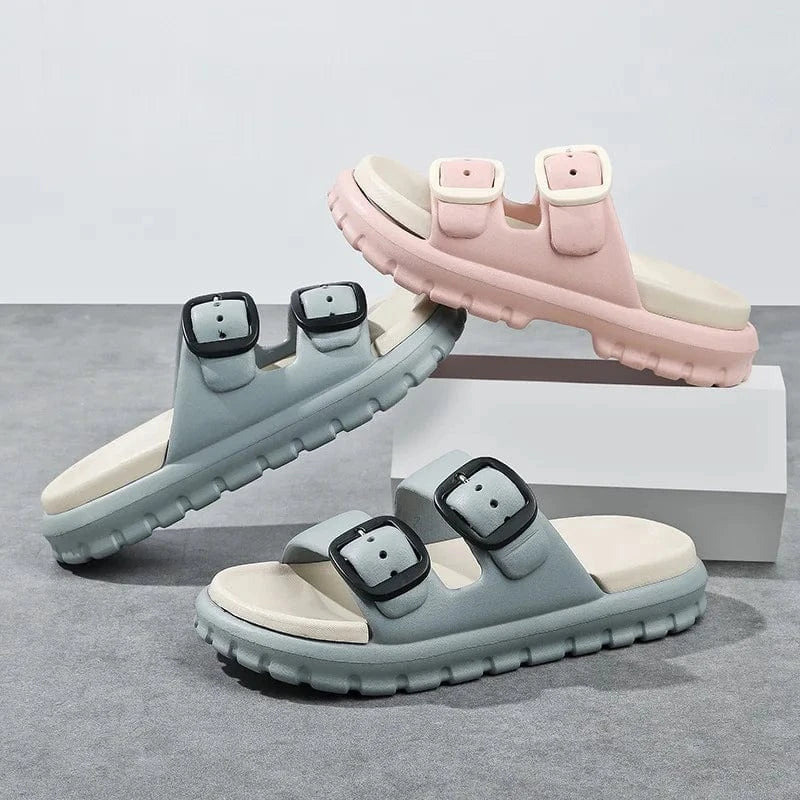 Chausson ouvert femme | Confort et légèreté