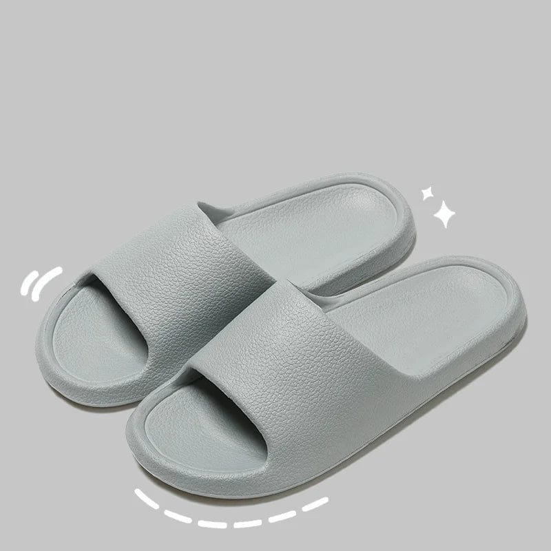 Chausson Ouvert Minimaliste Gris / 35-36