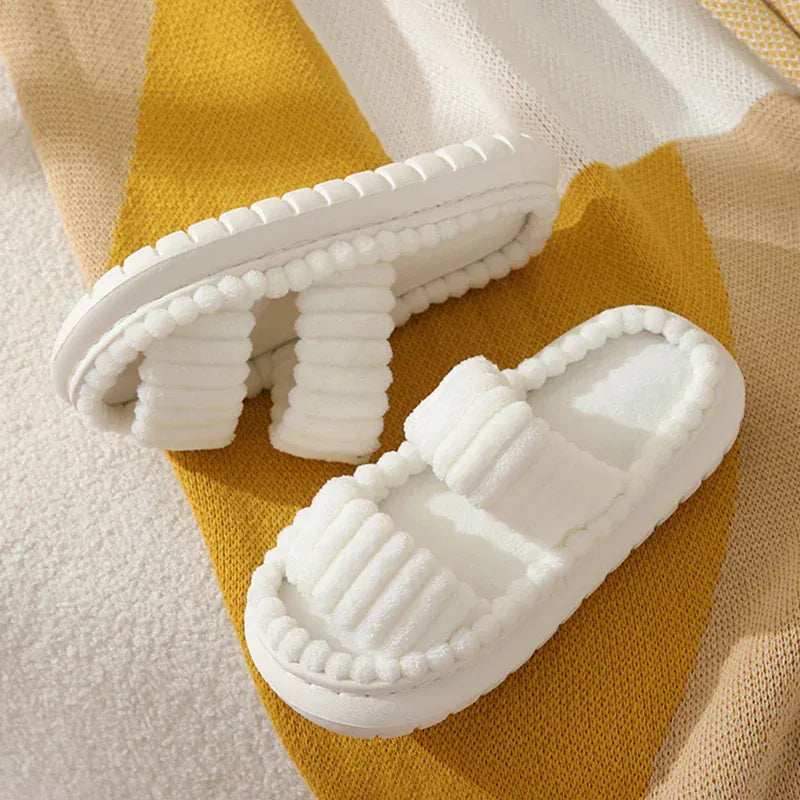 chausson polaire femme