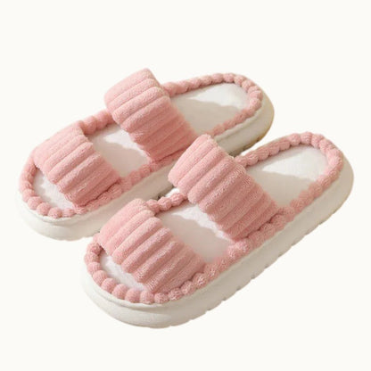 chausson polaire femme Rose / 35-36