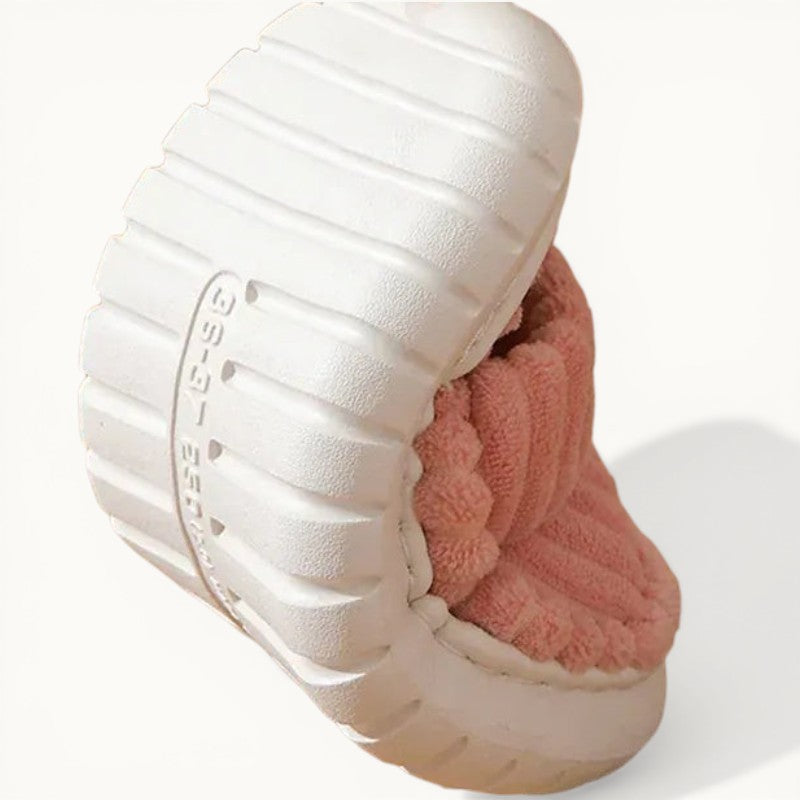 chausson polaire femme