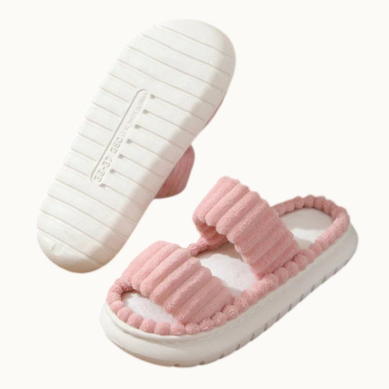 chausson polaire femme