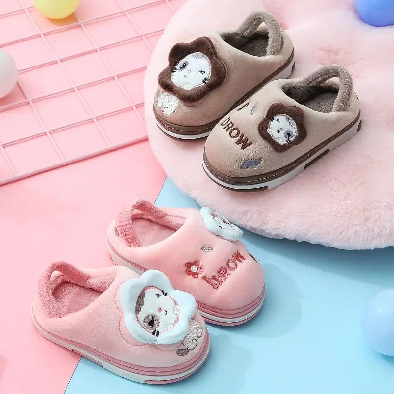 Chausson polaire kawaii