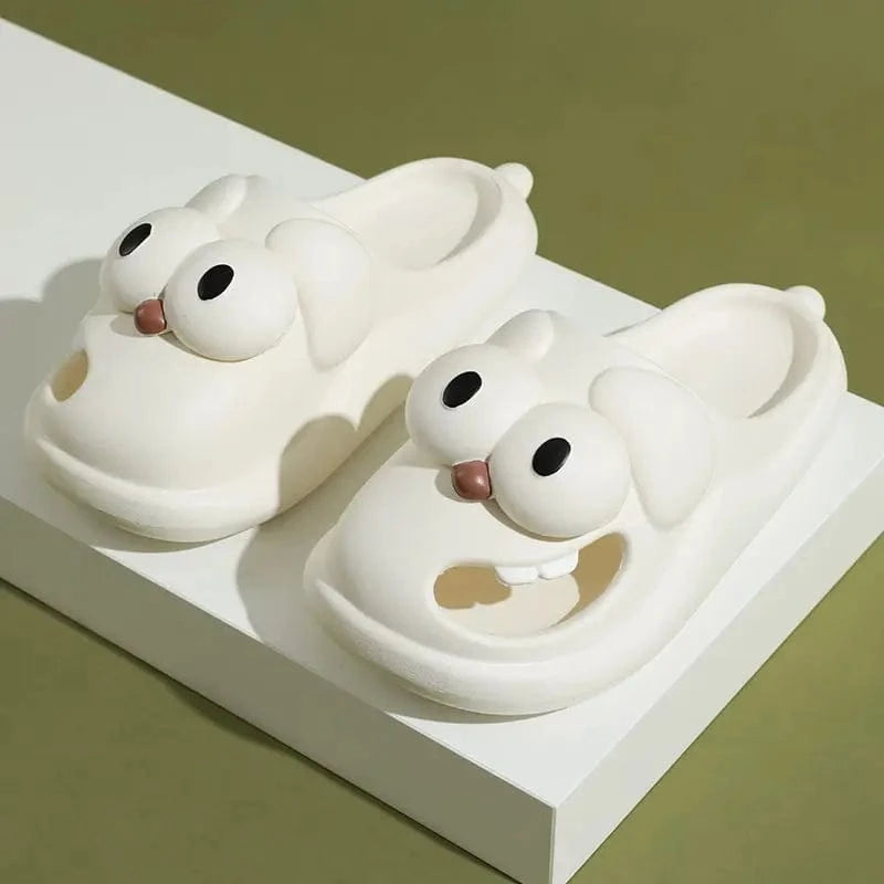 Chausson rigolo Blanc / 34-35