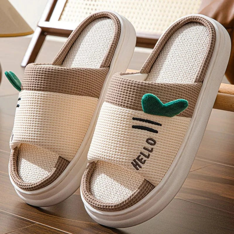Chausson rigolo Marron / 38-39