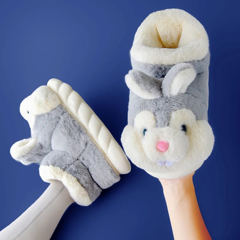 Chausson rigolo lapin