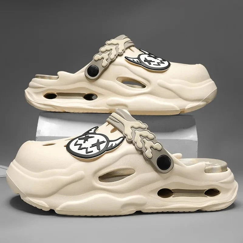 Chausson sabot homme Crème / 36-37