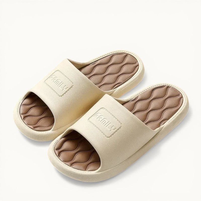 Chausson Sandale Marron/Beige / 35-36