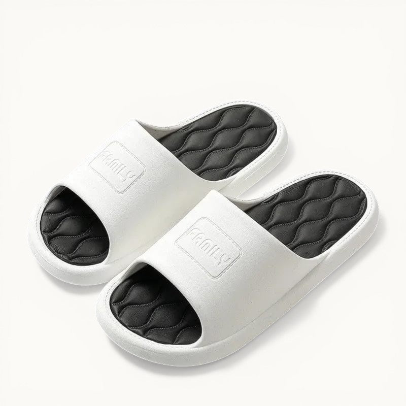 Chausson Sandale Blanc/Noir / 35-36