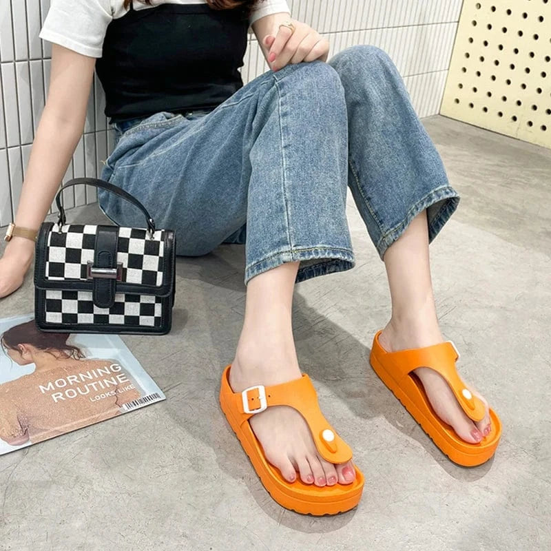 Chausson sandale femme été | Plateforme EVA