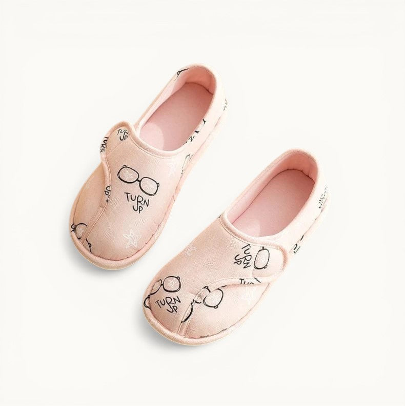 Chausson scratch personne âgée Rose / 34-35
