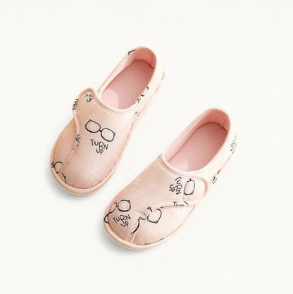 Chausson scratch personne âgée Rose / 34-35