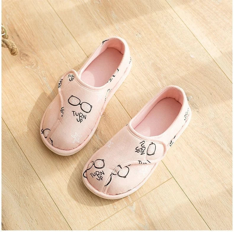 Chausson scratch personne âgée Rose / 34-35