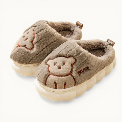 Chausson souple enfant Marron / 24-25