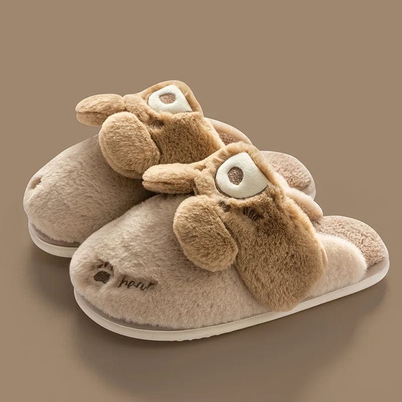 Chaussons Animaux Crème / 39-40