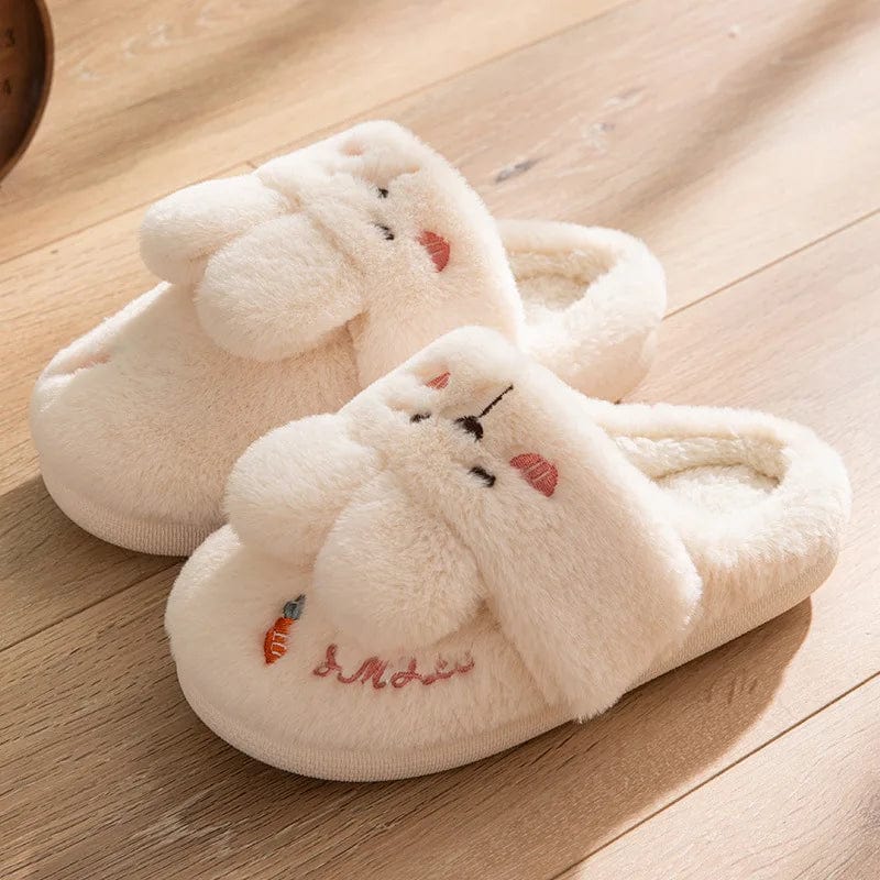 Chaussons Animaux Blanc / 39-40