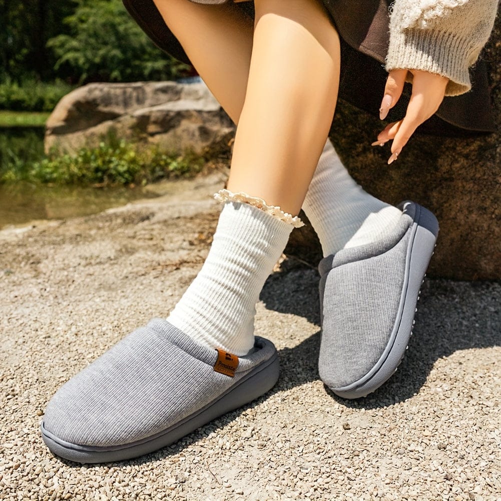 Chaussons antidérapants personnes agées