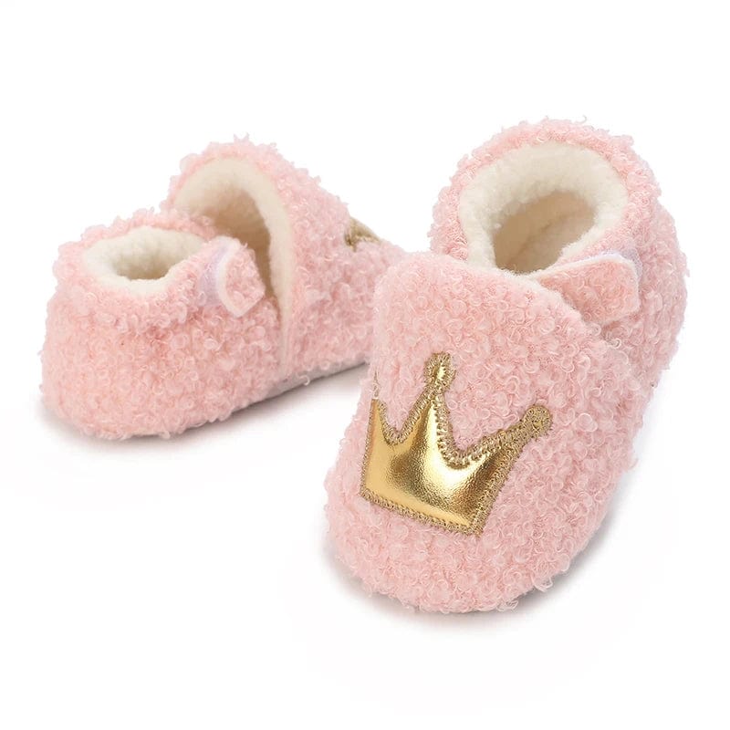 Chaussons Bébé Couronne