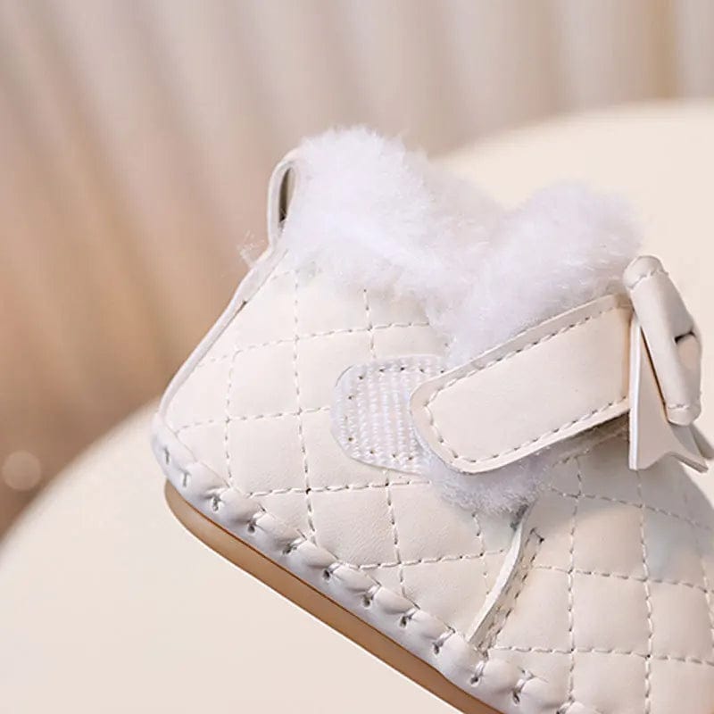 Chaussons Bébé en Cuir PU