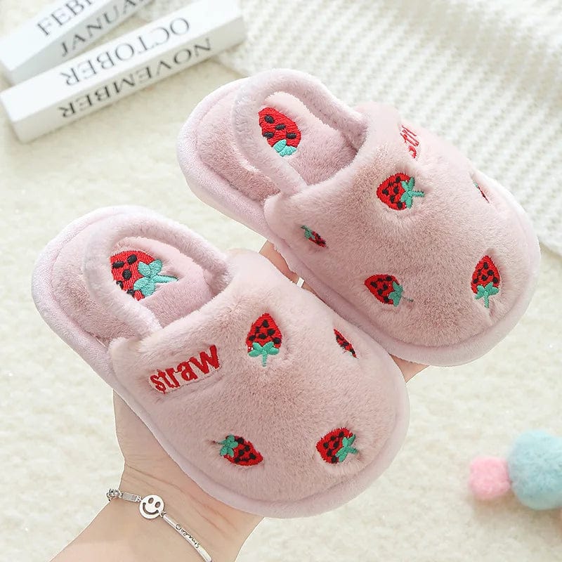 Chaussons Bébé Fruits Rose / 21-22