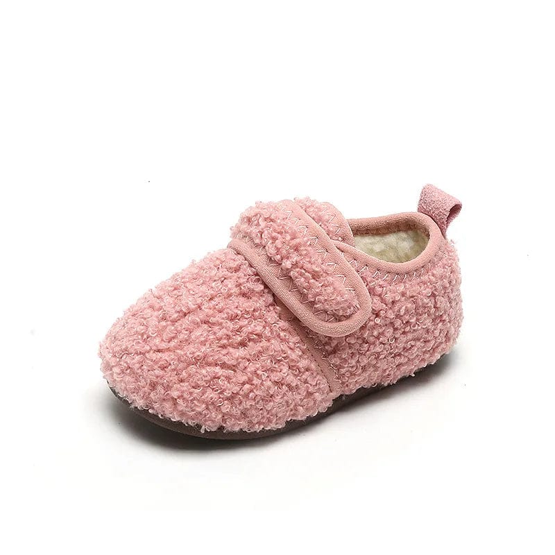 Chaussons Bébés en Moumoute