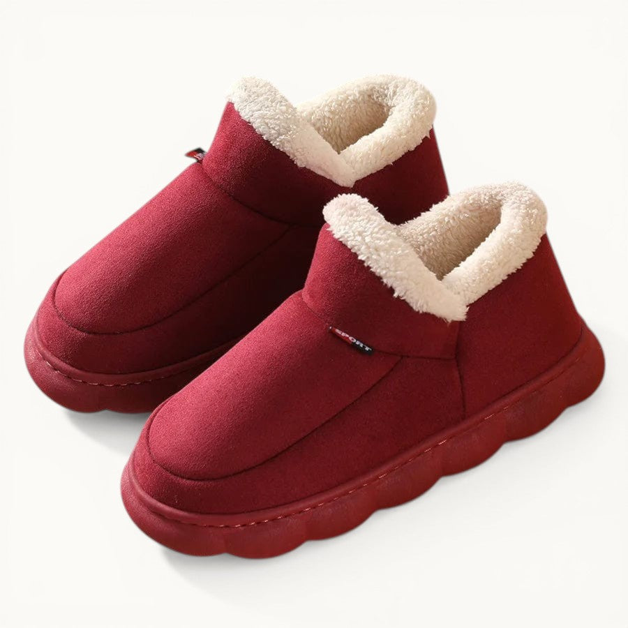 Chaussons Boots Antidérapants Bordeaux 1 / 34-35