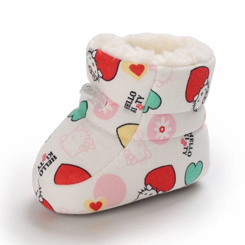 Chaussons Botte Bébé Blanc 1 / 0-6 mois